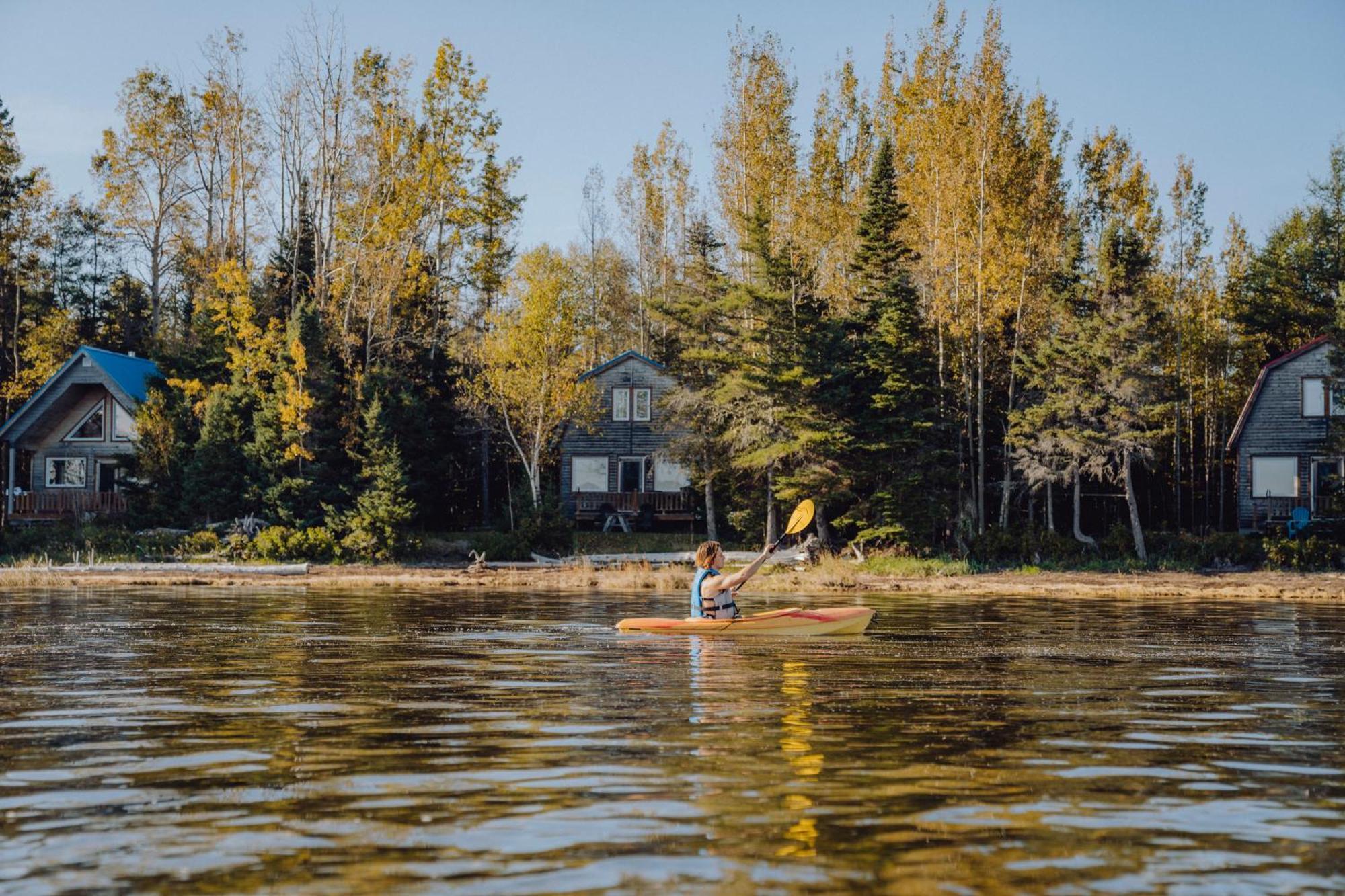 Chalets Du Bout Du Monde Gaspé Eksteriør bilde