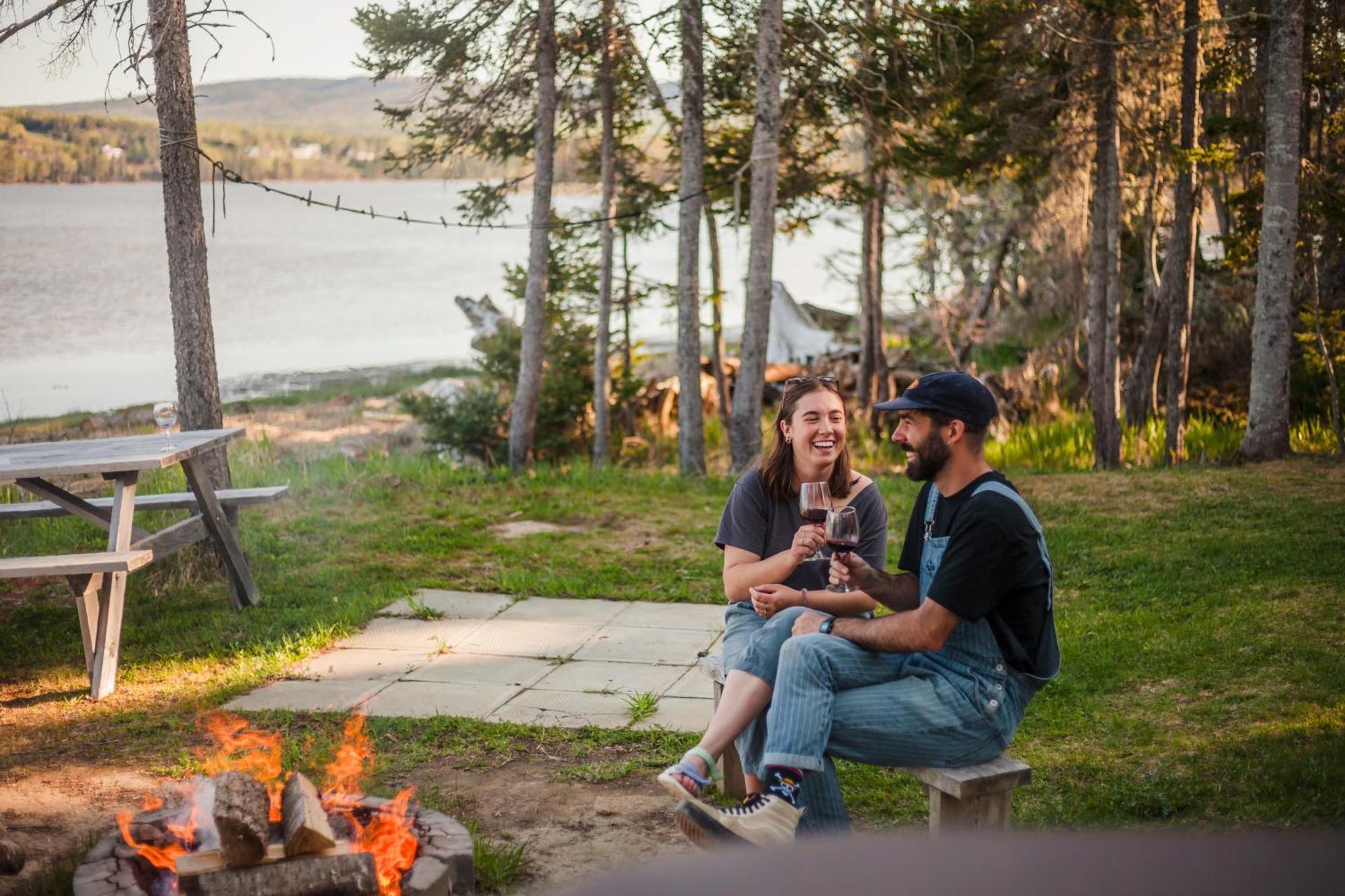 Chalets Du Bout Du Monde Gaspé Eksteriør bilde
